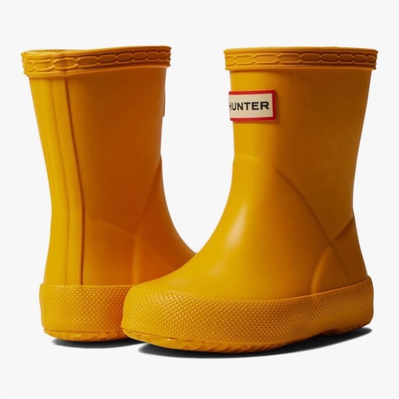 Hunter Other - Hunter First Classic Rain Boots (Toddler/Little Kid) Yellow 8 Toddler M